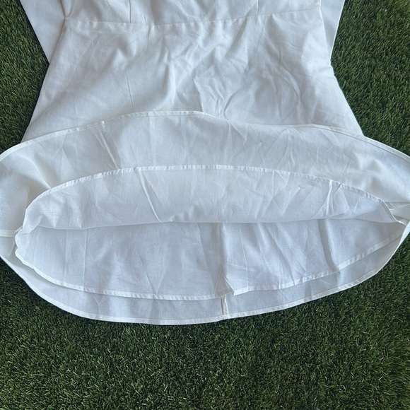 Altar'd State Ivory Strapless Dress Bow in back Women’s Size Large - Picture 5 of 11